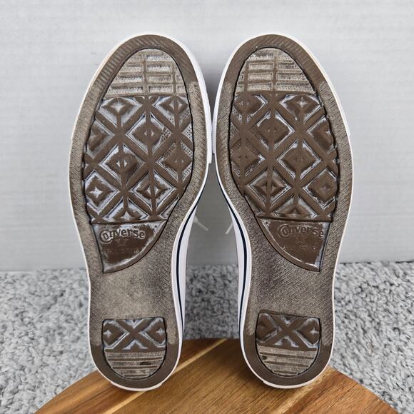 Converse Womens 7.5 CTAS Shoreline White Canvas Y2K Casual Shoes Slip Sneaker - Picture 8 of 12